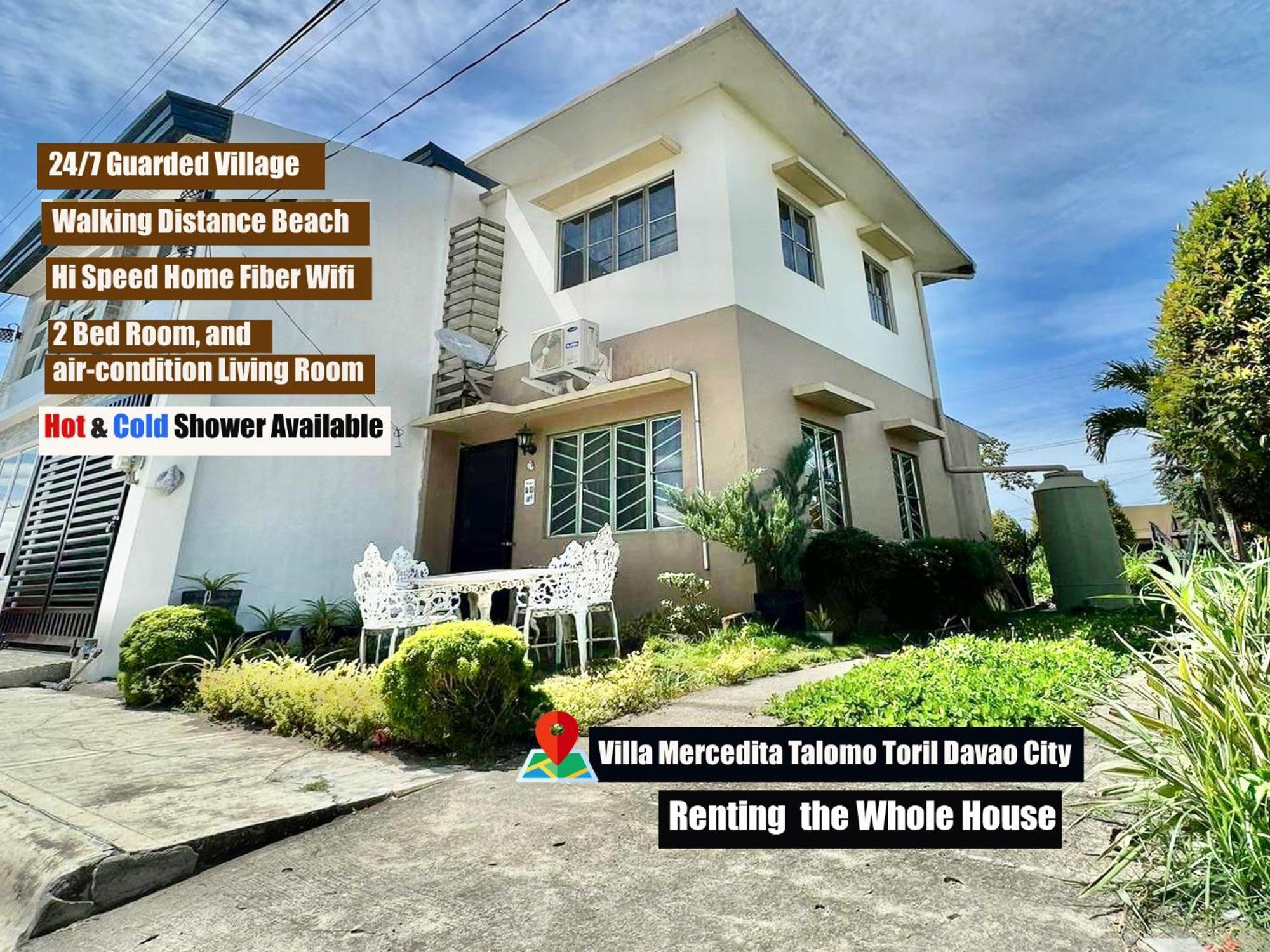 Beach Resorts Walking Distance To The Town House Davao City Exteriér fotografie